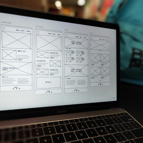 Newsletter template layout